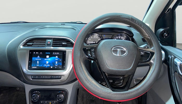 2019 Tata TIGOR XZ PLUS PETROL, CNG, Manual, 93,608 km, Steering Wheel Close Up