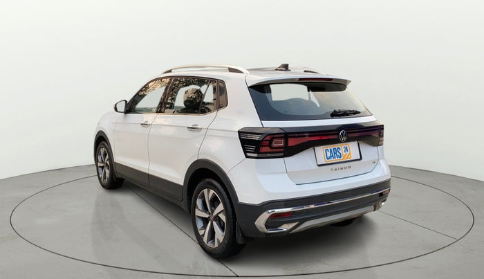 2021 Volkswagen TAIGUN TOPLINE 1.0 TSI AT, Petrol, Automatic, 53,910 km, Left Back Diagonal