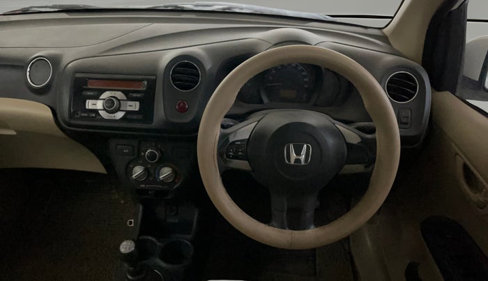 2015 Honda Amaze 1.2L I-VTEC S, Petrol, Manual, 66,753 km, Steering Wheel Close Up