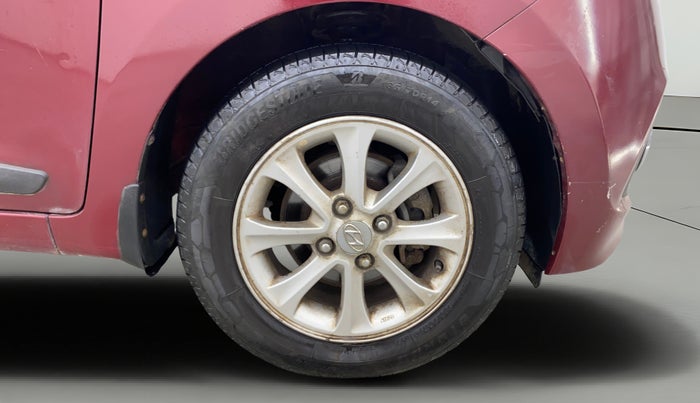 2014 Hyundai Grand i10 ASTA 1.2 KAPPA VTVT, Petrol, Manual, 1,14,993 km, Right Front Wheel