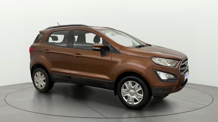 2018 Ford Ecosport TREND + 1.5L PETROL AT, Petrol, Automatic, 67,992 km, Right Front Diagonal