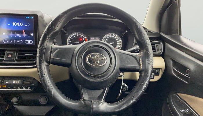 2023 Toyota Glanza E, Petrol, Manual, 86,478 km, Steering Wheel Close Up