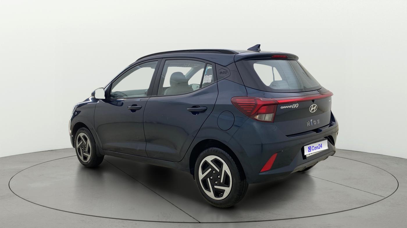 2023 Hyundai GRAND I10 NIOS SPORTZ 1.2 KAPPA VTVT, Petrol, Manual, 36,611 km, Left Back Diagonal