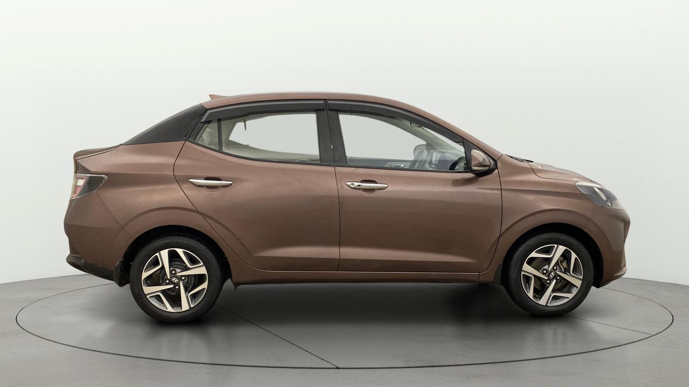 2020 Hyundai AURA SX 1.2, Petrol, Manual, 75,104 km, Right Side View