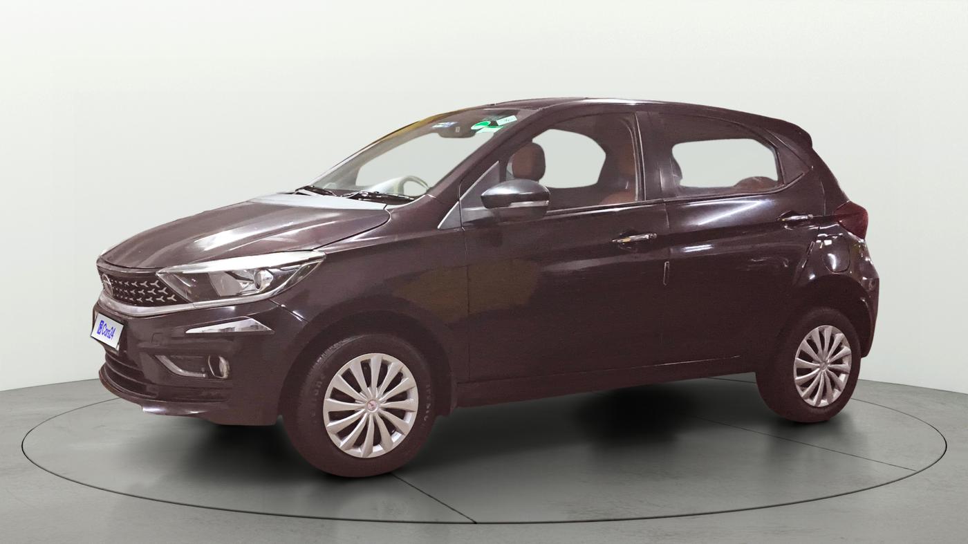 2023 Tata Tiago XZ PLUS CNG, CNG, Manual, 37,636 km, Left Front Diagonal