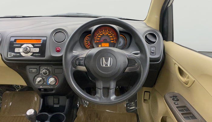 2014 Honda Amaze 1.5L I-DTEC S, Diesel, Manual, 57,485 km, Steering Wheel Close Up
