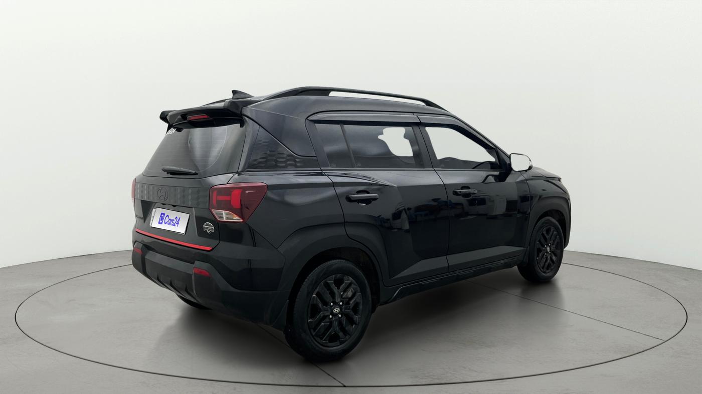 2024 Hyundai EXTER SX (O) Connect 1.2 MT Knight Edition Dual Tone, Petrol, Manual, 12,714 km, Right Back Diagonal