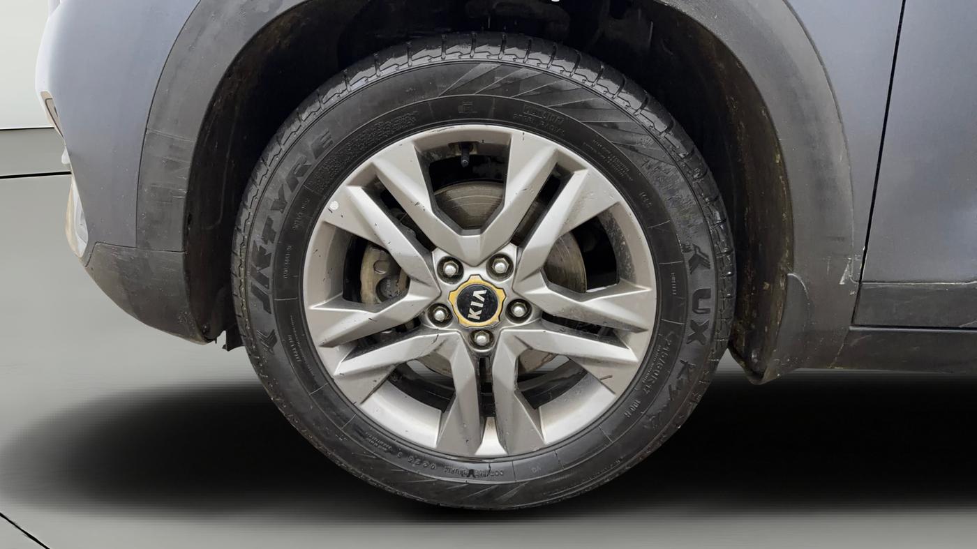 2020 KIA SELTOS HTX IVT 1.5 PETROL, Petrol, Automatic, 91,134 km, Left Front Wheel