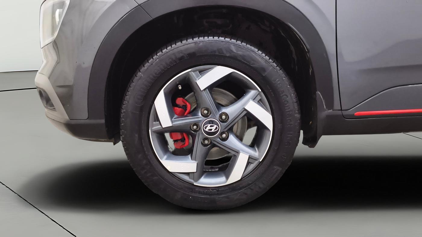 2021 Hyundai VENUE SX 1.0 TURBO IMT DUAL TONE, Petrol, Manual, 63,238 km, Left Front Wheel