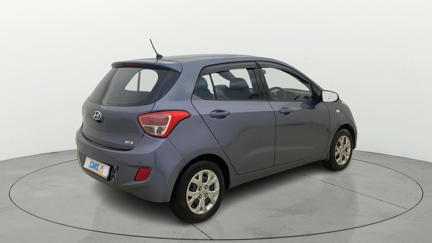 2013 Hyundai Grand i10 MAGNA 1.2 KAPPA VTVT, CNG, Manual, 1,27,556 km, Right Back Diagonal
