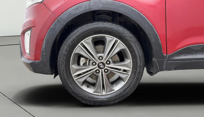 2016 Hyundai Creta SX PLUS AT 1.6 PETROL, CNG, Automatic, 67,233 km, Left Front Wheel