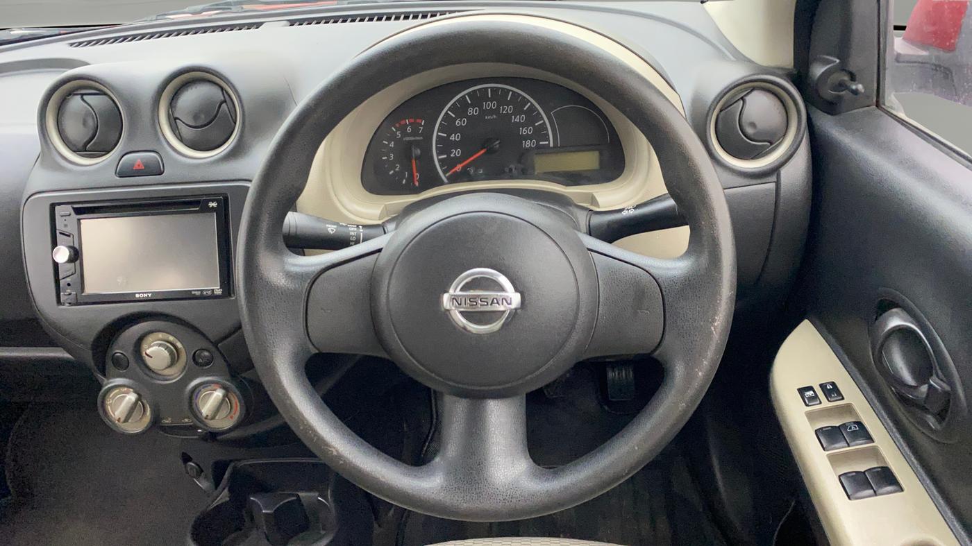 2013 Nissan Micra Active XV, Petrol, Manual, 80,629 km, Steering Wheel Close Up