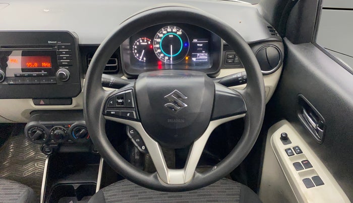 2019 Maruti IGNIS DELTA 1.2, Petrol, Manual, 1,33,253 km, Steering Wheel Close Up