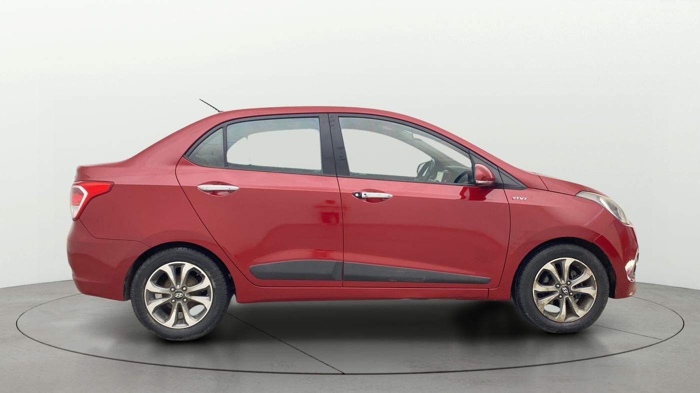 2014 Hyundai Xcent SX 1.2 (O), Petrol, Manual, 71,336 km, Right Side View
