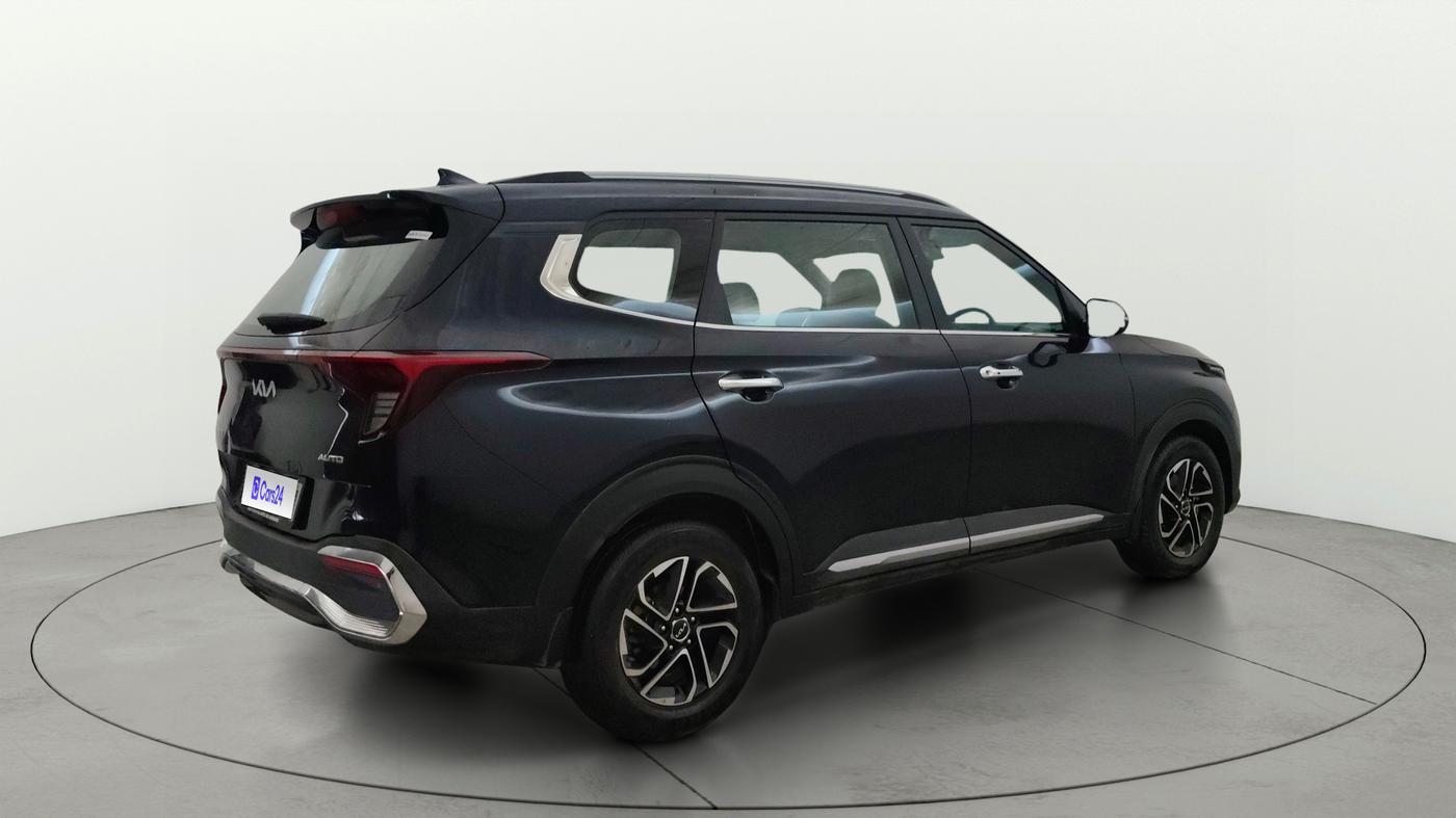 2022 KIA CARENS LUXURY PLUS 1.5 DIESEL AT 7 STR, Diesel, Automatic, 27,753 km, Right Back Diagonal