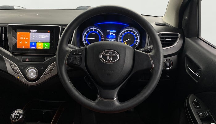 2021 Toyota Glanza G, Petrol, Manual, 27,447 km, Steering Wheel Close Up