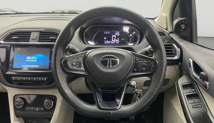 2024 Tata Tiago XZA PLUS PETROL, Petrol, Automatic, 22,141 km, Steering Wheel Close Up