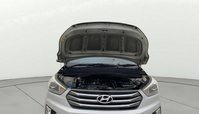 2016 Hyundai Creta SX PLUS AT 1.6 PETROL, Petrol, Automatic, 1,08,587 km, Open Bonet