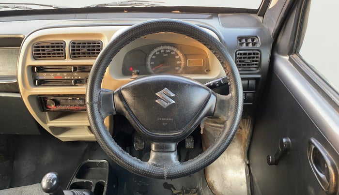 2020 Maruti Eeco 5 STR WITH A/C+HTR, Petrol, Manual, 65,614 km, Steering Wheel Close Up