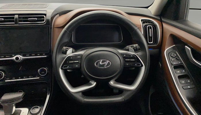 2022 Hyundai ALCAZAR 1.5 SIGNATURE (O) AT 6STR, Diesel, Automatic, 73,778 km, Steering Wheel Close Up