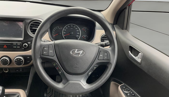 2019 Hyundai Grand i10 SPORTZ 1.2 KAPPA VTVT, Petrol, Manual, 27,834 km, Steering Wheel Close Up