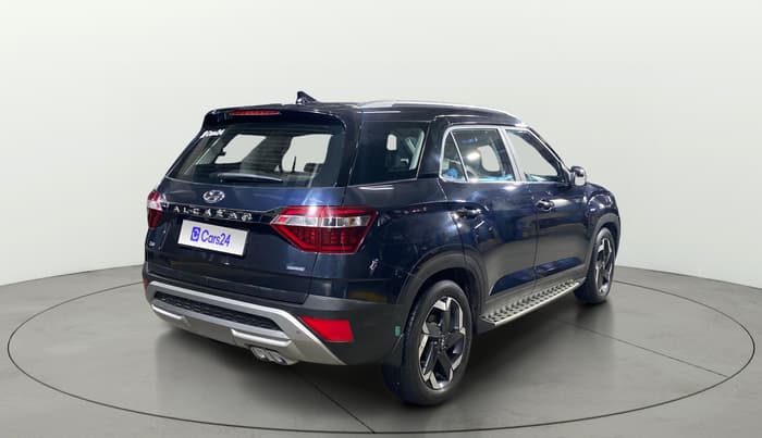 2021 Hyundai ALCAZAR 2.0 SIGNATURE (O) AT 7STR, Petrol, Automatic, 12,454 km, Right Back Diagonal