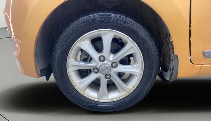 2015 Hyundai Grand i10 ASTA AT 1.2 KAPPA VTVT, Petrol, Automatic, 61,350 km, Left Front Wheel