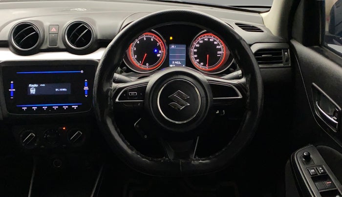 2021 Maruti Swift VXI, Petrol, Manual, 91,450 km, Steering Wheel Close Up