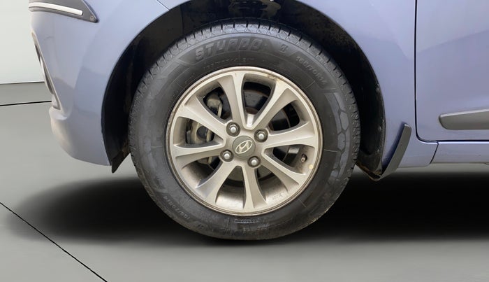 2015 Hyundai Grand i10 ASTA 1.1 CRDI, Diesel, Manual, 60,077 km, Left Front Wheel