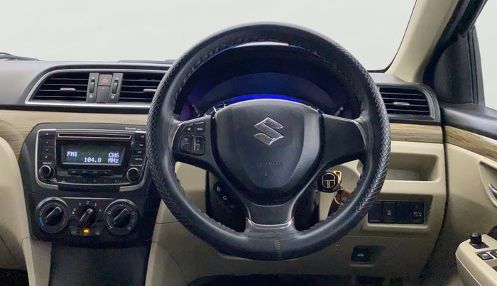 2018 Maruti Ciaz SIGMA 1.5 SHVS MT  PETROL, Petrol, Manual, 52,390 km, Steering Wheel Close Up