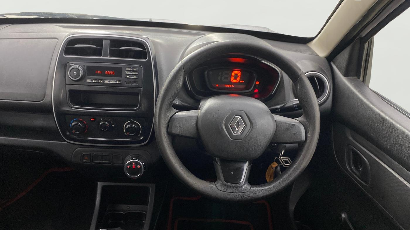 2017 Renault Kwid RXL 1.0 AMT, Petrol, Automatic, 79,966 km, Steering Wheel Close Up
