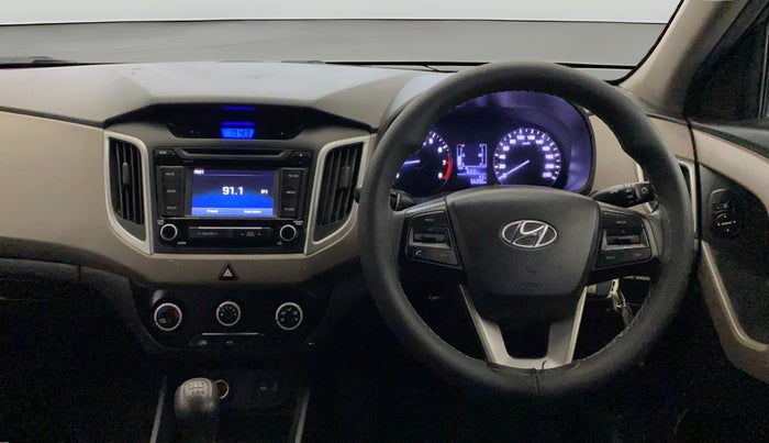 2017 Hyundai Creta E PLUS 1.6 PETROL, Petrol, Manual, 56,224 km, Steering Wheel Close Up