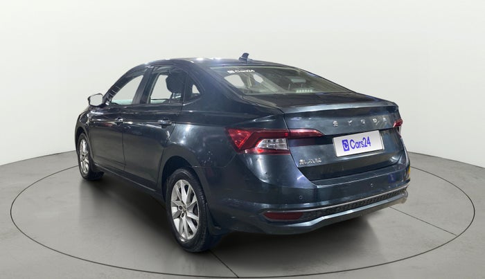 2022 Skoda SLAVIA AMBITION 1.0L TSI AT, Petrol, Automatic, 37,393 km, Left Back Diagonal