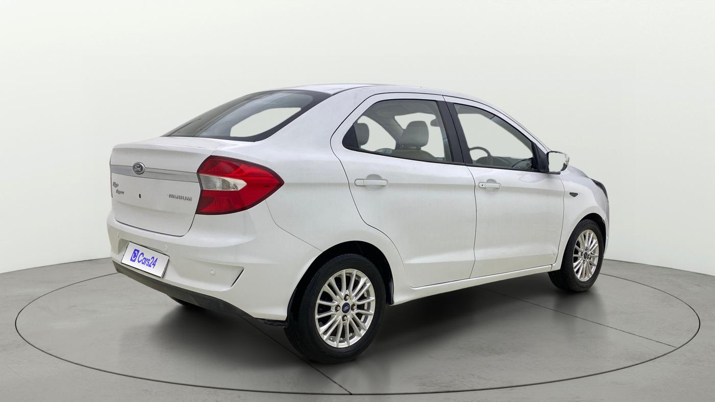 2019 Ford Figo Aspire TITANIUM 1.2 PETROL, Petrol, Manual, 1,06,148 km, Right Back Diagonal