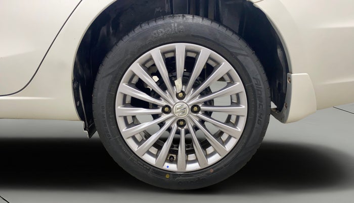 2018 Maruti Ciaz ALPHA 1.4 PETROL, Petrol, Manual, 81,851 km, Left Rear Wheel