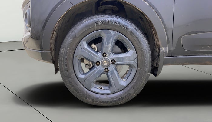 2021 Tata NEXON XZA PLUS PETROL DARK EDITION, Petrol, Automatic, 56,222 km, Left Front Wheel