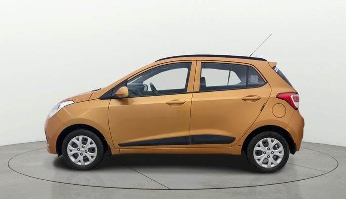2015 Hyundai Grand i10 SPORTZ 1.2 KAPPA VTVT, Petrol, Manual, 75,627 km, Left Side
