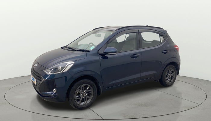 2022 Hyundai GRAND I10 NIOS SPORTZ AMT 1.2 KAPPA VTVT, Petrol, Automatic, 14,118 km, Left Front Diagonal