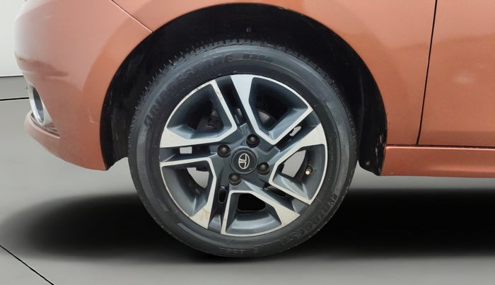 2017 Tata TIGOR XZ (O) PETROL, Petrol, Manual, 38,681 km, Left Front Wheel