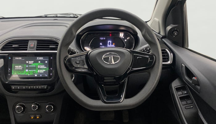 2023 Tata TIAGO NRG XZ AMT, Petrol, Automatic, 12,218 km, Steering Wheel Close Up