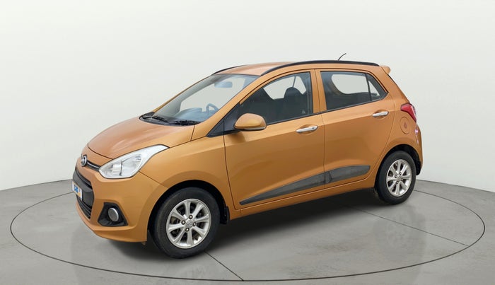 2014 Hyundai Grand i10 ASTA AT 1.2 KAPPA VTVT, Petrol, Automatic, 39,542 km, Left Front Diagonal