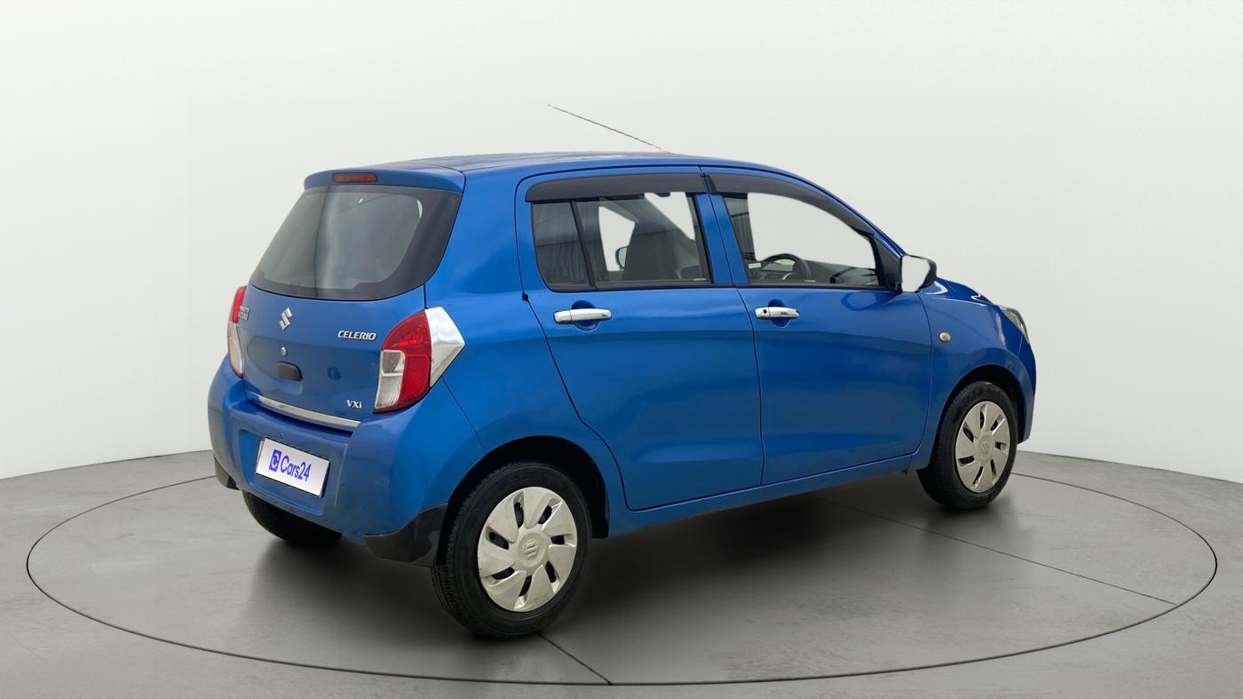 2015 Maruti Celerio VXI AMT, Petrol, Automatic, 51,141 km, Right Back Diagonal