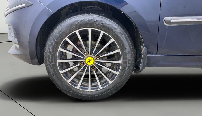 2021 Tata TIGOR XE PETROL, CNG, Manual, 99,504 km, Left Front Wheel