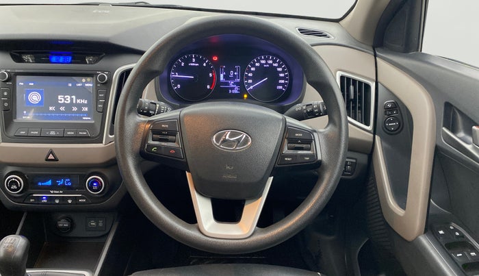 2017 Hyundai Creta SX PLUS 1.6 DIESEL, Diesel, Manual, 31,395 km, Steering Wheel Close Up