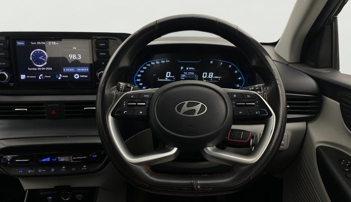 2023 Hyundai NEW I20 SPORTZ 1.2 IVT, Petrol, Automatic, 28,281 km, Steering Wheel Close Up