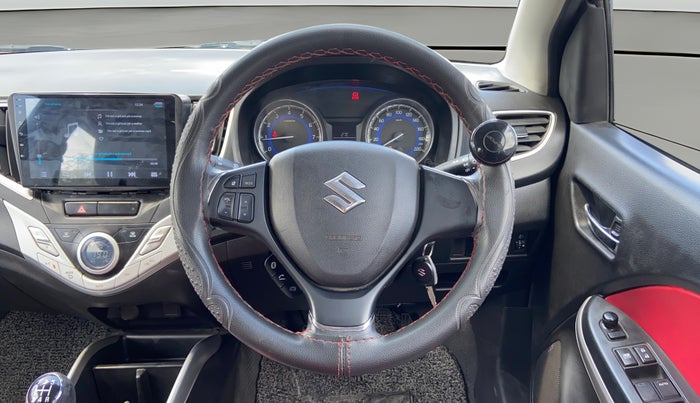 2018 Maruti Baleno DELTA PETROL 1.2, Petrol, Manual, 56,100 km, Steering Wheel Close Up