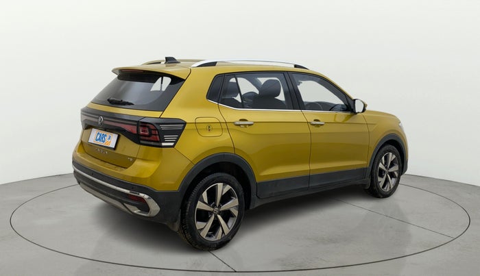 2023 Volkswagen TAIGUN TOPLINE 1.0 TSI MT, Petrol, Manual, 23,978 km, Right Back Diagonal