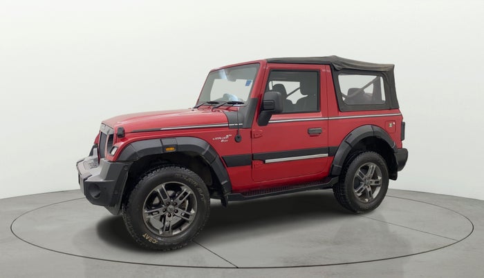 2021 Mahindra Thar LX  P 4WD AT CONVERTIBLE, Petrol, Automatic, 9,879 km, Left Front Diagonal