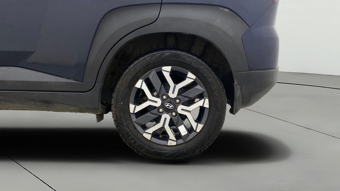 2024 Hyundai EXTER SX(O) CONNECT 1.2 AMT, Petrol, Automatic, 15,433 km, Left Rear Wheel