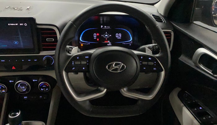 2023 Hyundai VENUE SX (O) 1.0 TURBO DCT, Petrol, Automatic, 15,243 km, Steering Wheel Close Up